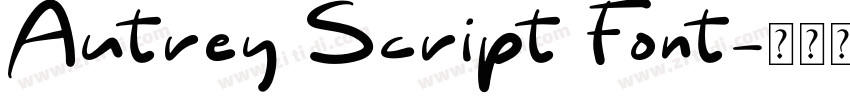 Autrey Script Font字体转换 Autrey Script Font字体转换